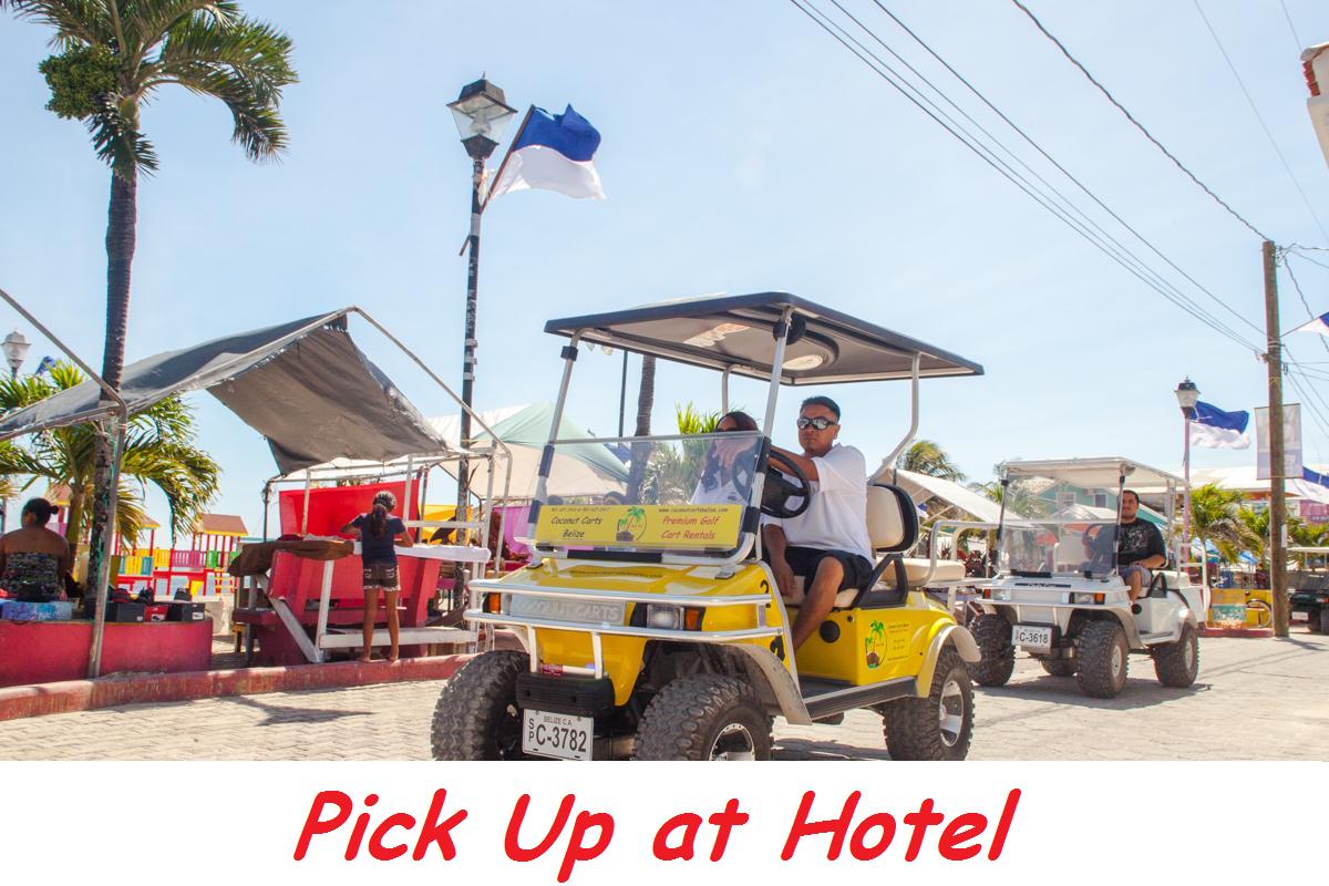 Pick Up at Hotel/Resort - Leave hotel name in comments (6-Seater)