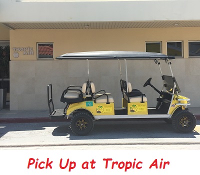 Pick Up at Tropic Air (6-Seater)